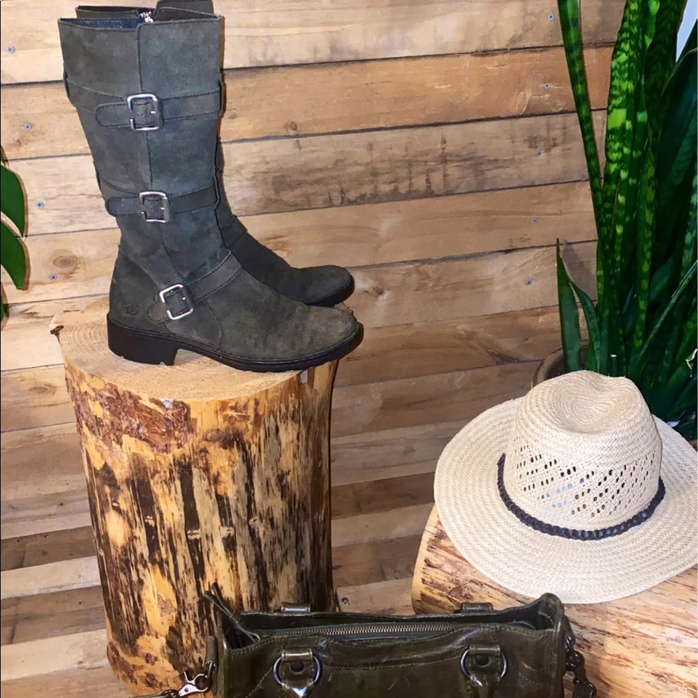 Born combat style boots